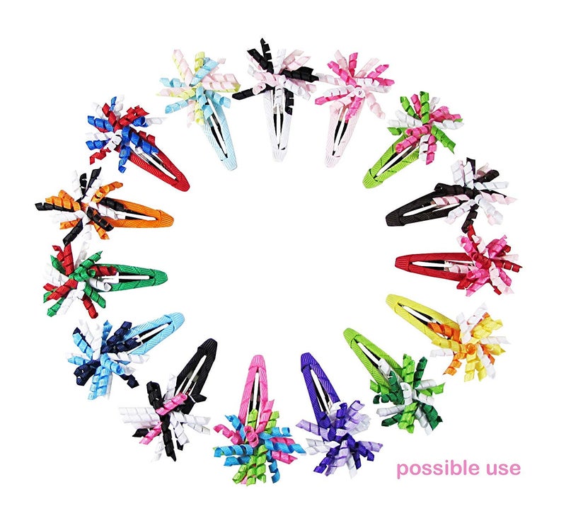 Q-YO 36yd(18x2yd) 1/8" Satin Ribbons for Hair Bows, Floral Designs, Gift Wrapping, Sewing and Crafts - Image 4